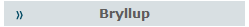 Bryllup